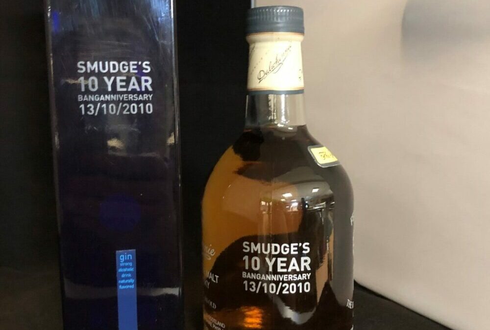 Glass Engraving for Smudge’s Bangaversary
