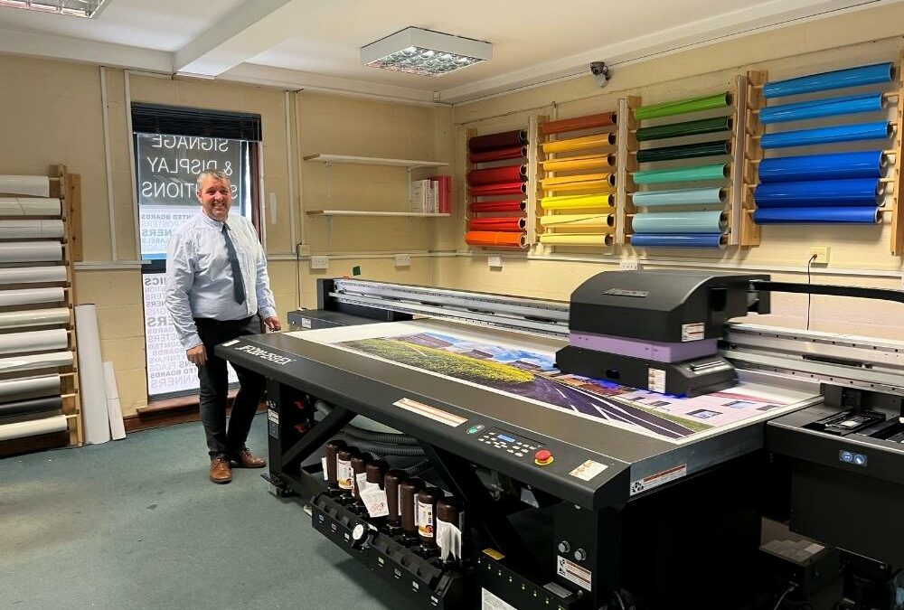 New Large Format Printing Machine