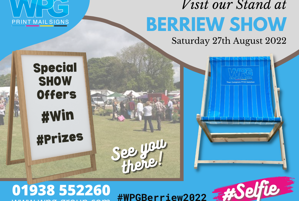 Printers at Berriew Show