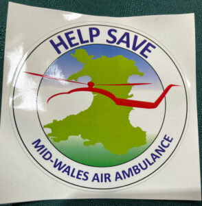 SAVE-Wales-Air-Ambulance-Mid-Wales-Base-support-car-sticker