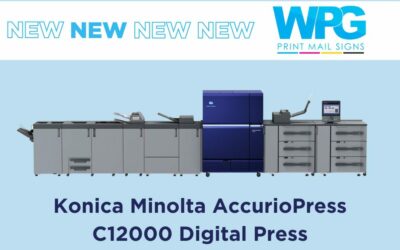 New AccurioPress C12000 Digital Printer