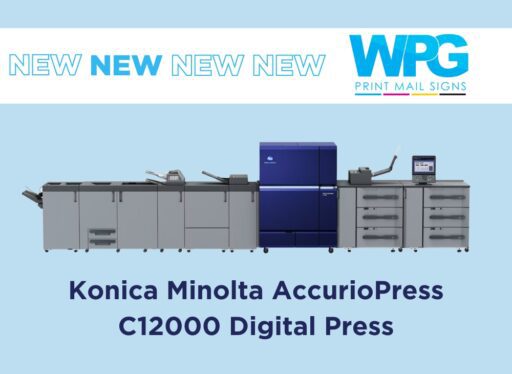 New AccurioPress C12000 Digital Printer