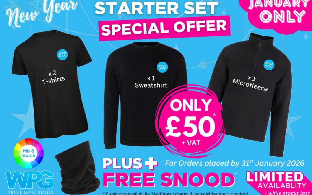 New Year Starter Set Workwear Bundle Offer