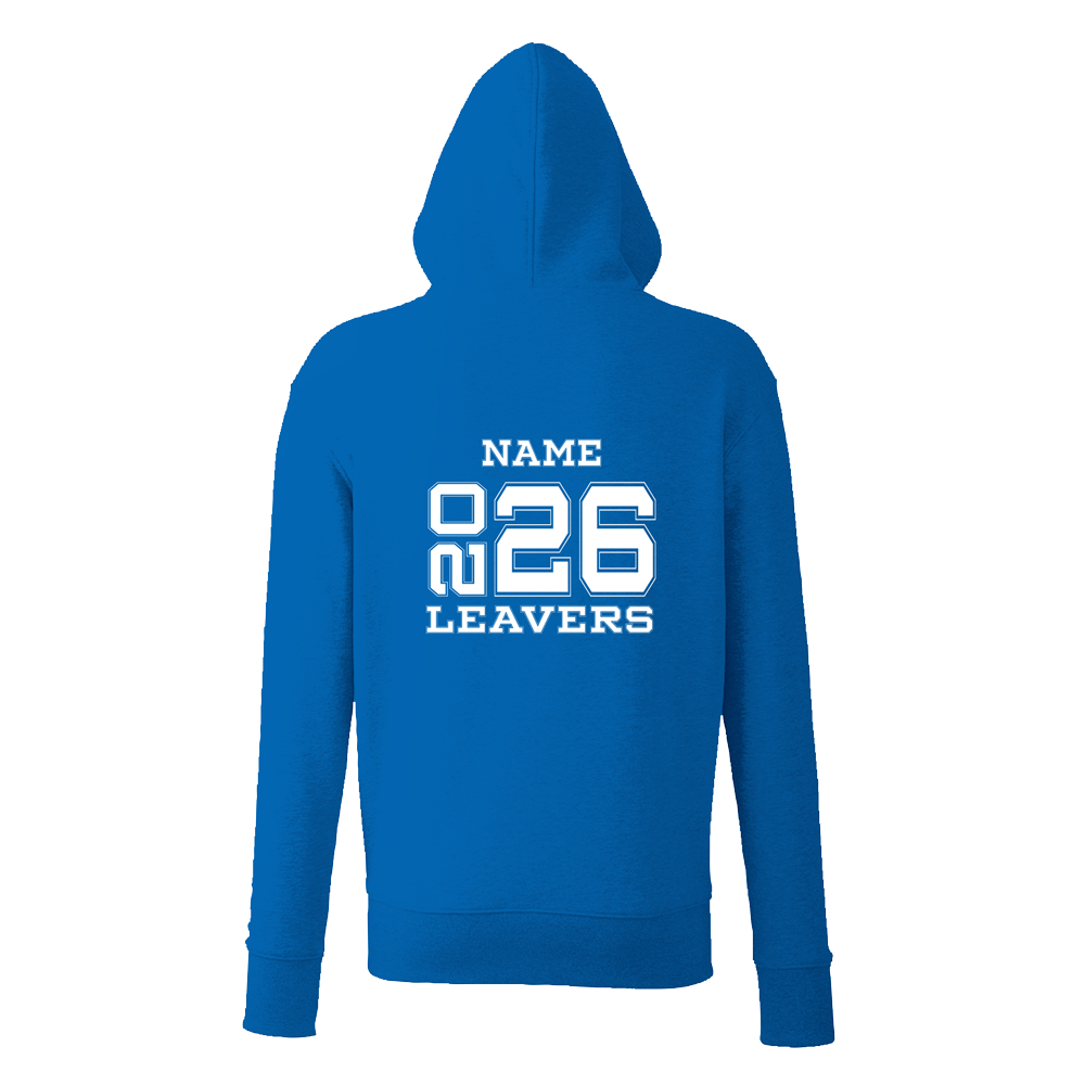 Churchstoke School Leavers Hoodie Back
