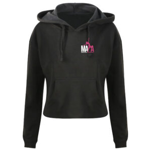 JH016_Cropped Hoodie Womens Front