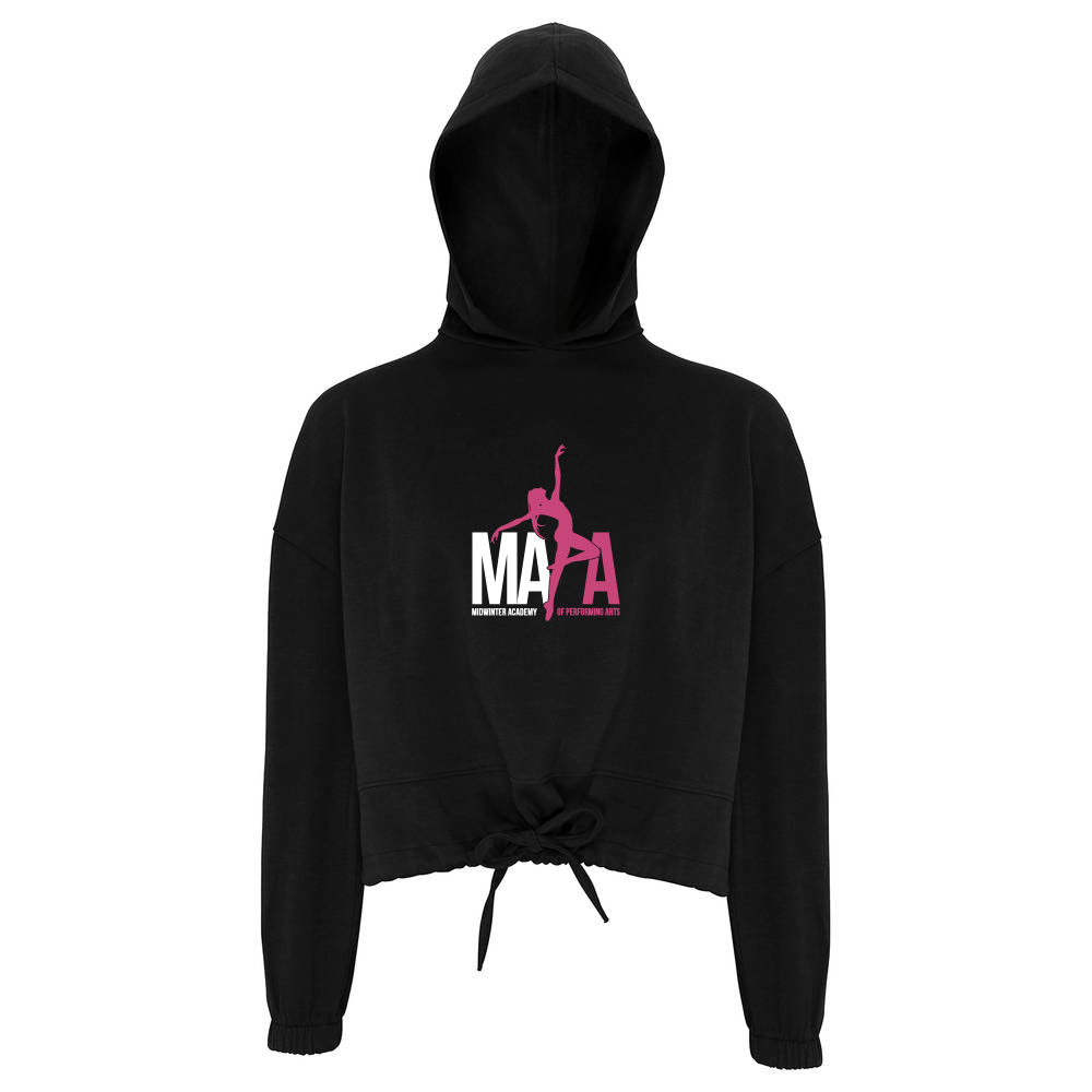TR61B_TriDri Recycled Cropped Oversize Full Zip Hoodie Kids Back
