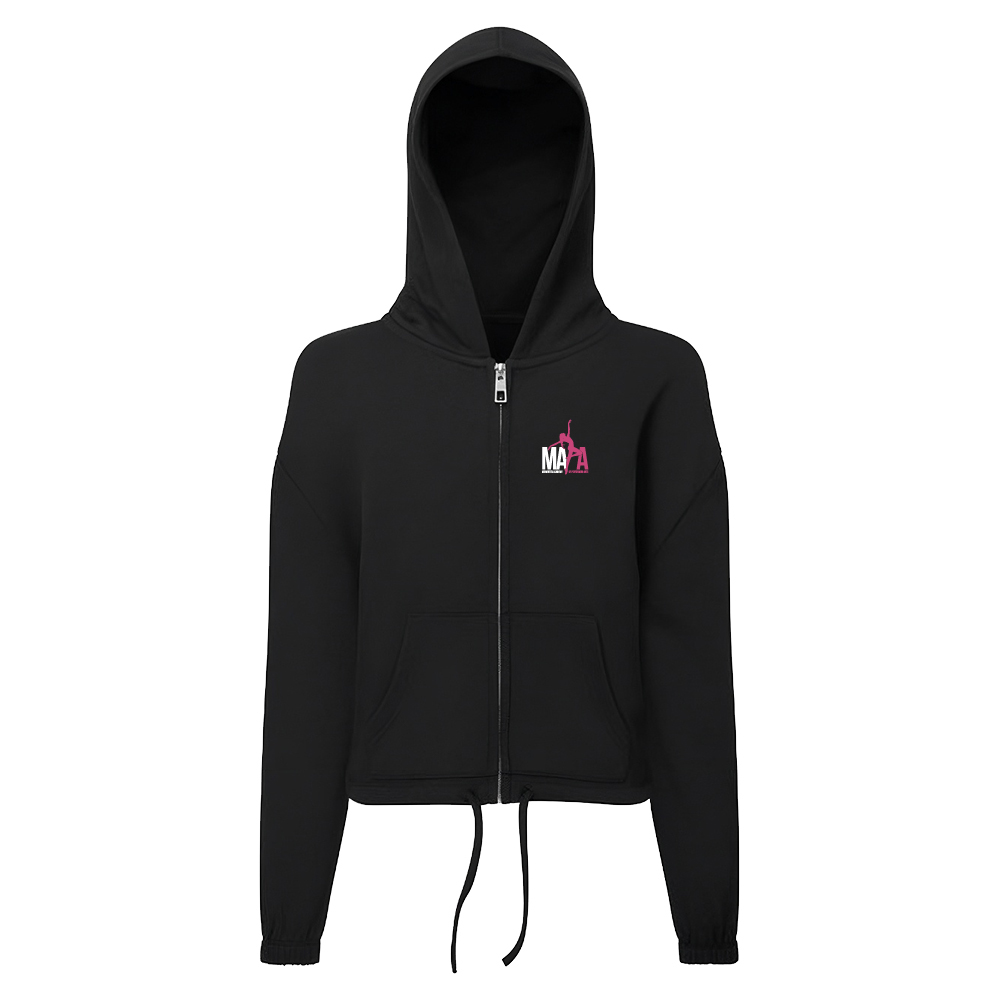 TR61B_TriDri Recycled Cropped Oversize Full Zip Hoodie Kids Front TR61B_TriDri Recycled Cropped Oversize Full Zip Hoodie Kids Front